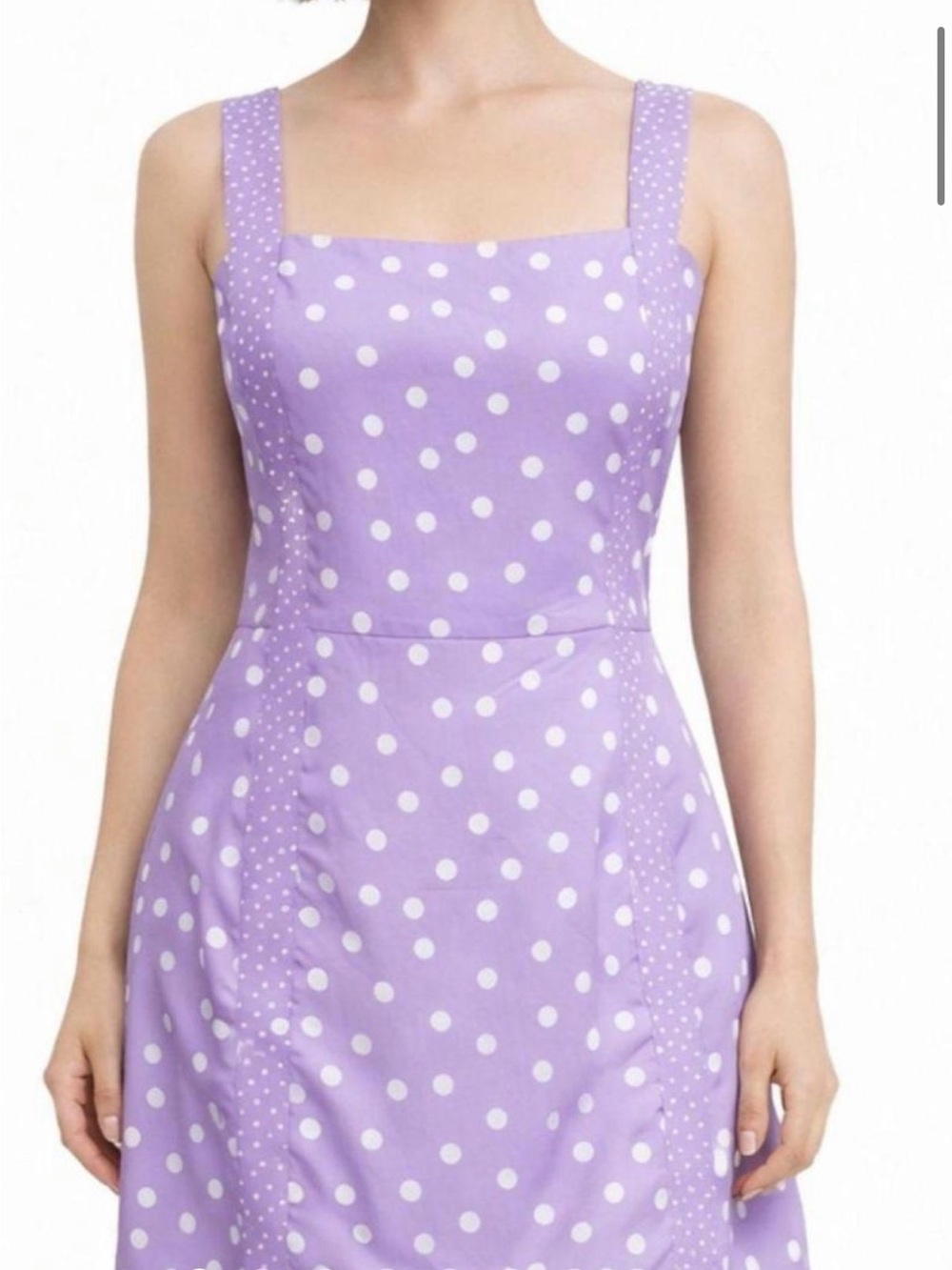 Solid & Striped Women's Purple and White Casual-dresses (never worn)